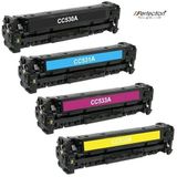 Perfection Hp Uyumlu M351 / M451 / M375 / M475 / 312A / M476 Sıfır Renkli Muadil Toner Takım 4 Adet