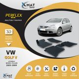 Perflex 3D Havuzlu X-Mat Golf 5 2003-2009 Paspas