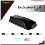 PERFLEX EXCLUSIVE PORT BAGAJ 500 LİTRE SİYAH