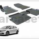 Perflex PXM-HD09 Honda Civic 12-16 Siyah 3D X-Mat Havuzlu Paspas