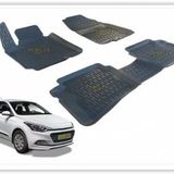 Perflex PXM-HY13 Hyundaı I20 15 Siyah 3d X-Mat Havuzlu Paspas