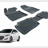 Perflex PXM-HY15 Hyundaı I30 12 Siyah 3d X-Mat Havuzlu Paspas
