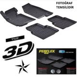 Perflex PXM-RN27 Renault Captur 13 Siyah 3d X-Mat Havuzlu Paspas
