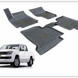 Perflex PXM-VW21 Volkswagen Amarok 11 Siyah 3d X-Mat Havuzlu Paspas