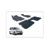 Perflex PXM-VW25 Volkswagen Caddy 10 Siyah 3d X-Mat Havuzlu Paspas