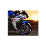 Performance Stickers Good Year Eagle Motorsiklet Lastik Yazısı Lastik Stiker Lastik Sticker 15-21İnç Arası Uyumlu Ful Set