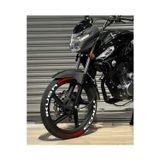Performance Stickers Kuba Tk 03 + Şerit Motorsiklet Lastik Stikeri Lastik Yazısı 16-19 İnç Arası Uyumlu Lastik Sticker