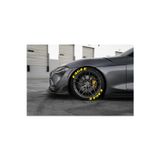 Performance Stickers Lastık Yazısı Eagle Sarı Her Lastiğe Uyumlu Lastik Stickeri 1. Kalite 8Adet Lastik Stiker