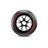 Performance Stickers Michelin Lastik Yazısı Motorsiklet Lastik Stikeri Lastik Sticker 15-21 İnç Arası Uyumlu 8 Adet