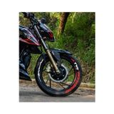 Performance Stickers Motosiklet Apache Tvs Rtr 200 Lastik Sticker Seti 15-19İnç Uyumlu Lastik Yazısı Lastik Stiker Dekor