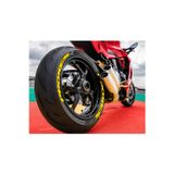 Performance Stickers Motosiklet Lastik Sticker Proxes 8Adet Seti Tüm 15-19İnç Uyumlu Lastik Yazısı Lastik Stiker Dekor