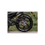 Performance Stickers Motosiklet Lastik Sticker Seti – Tvs Raider Uyumlu 15-19İnç 8 Adet,Lastik Yanak Yazısı Dekoru Stiker