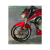 Performance Stickers Motosiklet Mondial + Şerit Lastik Sticker Set 15-19İnç Uyumlu Lastik Yazısı Dekor Lastik Stiker