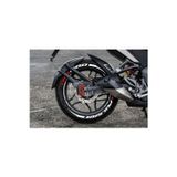 Performance Stickers Motosiklet Pulsar Rs200 + Şerit Lastik Sticker Set 15-19İnç Uyumlu Lastik Yazısı Dekor Lastik Stiker