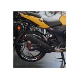 Performance Stickers Motosiklet Tvs Apache Lastik Sticker Seti 15-19İnç Uyumlu Lastik Yazısı Dekor Lastik Stiker 8Adet