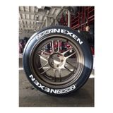 Performance Stickers Nexen Lastik Yazısı Araç Lastik Stickeri Tüm Lastik Yanaklarına Uyumlu 31Mm Büyük Boy 8Adet