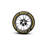 Performance Stickers P Zero & Kuyruk Motorsiklet Lastik Sticker Lastik Yazısı Stiker 15İnç Ile 21İnç Arası Uyumlu