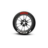 Performance Stickers P Zero Motorsiklet Lastik Stickeri Lastik Yazısı Stiker 15 Inç Ile 21 Inç Arası Uyumlu