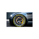 Performance Stickers P Zero Şerit Lastik Yazısı Tüm Lastik Yanaklarına Uyumlu Araç Lastik Sticker Lastik Stiker