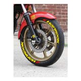 Performance Stickers Scooter Lastik Yazısı Stiker Tüm Scooter 10İnc Ile 14İnç Arası Uyumlu Lastik Sticker 8Adet
