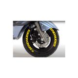 Performance Stickers Scooter Send Nudes Lastik Yazısı Lastik Stikeri Motorsiklet Lastik Sticker 10-14İnç Arası Uyumlu Set
