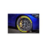 Performance Stickers Sendnudes Lastik Yazısı Araç Lastik Stikeri 8Adet 4 Lastik İcin Tam Set Motosiklete Uyumlu 8Li