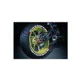 Performance Stickers Suzuki + Şerit Motosiklet Lastik Sticker Seti 15-19İnç Uyumlu Lastik Yazısı Lastik Stiker Dekor