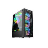 Performax 650W 80+ Bronze Inferno Bl-650B 4X Rgb Fanlı Gamıng Mıd-Tower Kasa Teşhir Outlet Vitrin