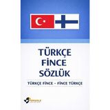 Pergole Yayınları Türkçe Fince Sözlük Normal Boy 139 Sayfa Çift Yönlü Pratik Kaynak