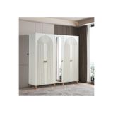Peri %100 Mdf Membran 5 Kapaklı Dolap Gardırop elegance 05