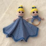 Peri Kızı Çıngırak ve Uyku Arkadaşı Amigurumi Organik Oyuncak