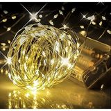 Peri LED Işık 10 Metre Gün Işığı 3 Pilli Fonksiyonlu Dekoratif LED Işık - Çok Renkli