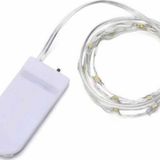 Peri Led Işık|ince Pil Yataklı Şerit Led Kendinden Pilli Rengarenk (1,5 Metre)