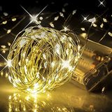 Peri Led Metre Gün Işığı Sarı Renkli Pilli Dekoratif Aydınlatma Süsleme Parti Sarı Led Işık Yılbaşı Led Işık Süsleme Dekorasyon Işığı Şerit Aydınlatma Led (Günışığı, 5)