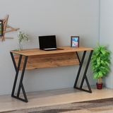 Peri Metal Ayaklı Çalışma Masası - Atlantik Çam - Yükseklik: 72 cmDerinlik: 50 cmGenişlik: 120 cm
