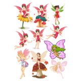 Peri Sticker Set-1 10 Parça Telefon, Tablet, Defter, Laptop Sticker
