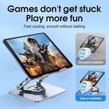 Peri Store 360 Derece Dönebilir Laptop ve Tablet Standı – Paslanmaz Çelik, Ayarlanabilir Yükseklik, Katlanabilir Masaüstü Bilgisayar Standı, iPad ve MacBook Uyumlu Ergonomik Raf-Dizüstü Pc (Tablet Standı) - 1 GB