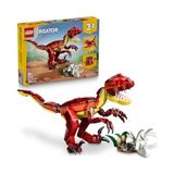 Peri Store 3’ü 1 Arada Vahşi Dinozor 31379 – 8 Yaş ve Üzeri Çocuklar Için Velociraptor, Stegosaurus Veya Pterosaura Dönüşebilen Yaratıcı Oyuncak Yapım Seti, Eğlenceli Hediye Fikri (283 Parça)
