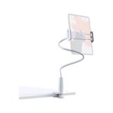 Peri Store 90 cm Akrobat Esnek Tablet ve Telefon Tutucu Stand Beyaz