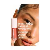 Peri Store Cream Co. Allık Ruj Göz Farı Glow Tint Warm Peach, Nemlendirici Makyaj, 503 Şeftali, Hyaluronik Asit Peptit