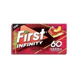 Peri Store First Infinity 60 Dk Şeftali Karpuz Aromalı Şekersiz Sakız 27 gr - 01-Siyah