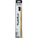 Peri Store - Humble Brush Bambu Diş Fırçası Siyah | Orta Kıllar | Biyobozunur, Çevre Dostu, Günlük Ağız Bakımınız Için Vegan, Diş Hekimi Onaylı (1 Paket)