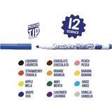 Peri Store Kokulu Keçeli Boya Kalemi, 12'li - 01-Siyah