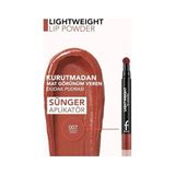 Peri Store Lightweight Yarı Transparan & Mat Bitişli Nemlendirici Dudak Pudrası