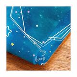 Peri Store Mavi Uzay Macerası Baby Shower Hediyesi Fotoğraf Çekim Battaniyesi 100X120 cm - 100 x 120 cm