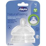 Peri Store Naturalfeeling Akış Ayarlı Biberon Emziği (4 Ay+, 2'li)