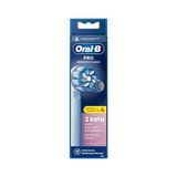 Peri Store Sensitive X-Filament Şarjlı Diş Fırçası Yedek Başlığı 4 Adet - (ClearEyelets)Black-RadiantOrchid