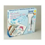 Peri Store Serve Aırbrush Kıt 12 Keçeli Kalem Ile Birlikte - 01-Siyah