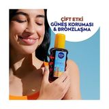 Peri Store Sun SPF30 Koruma & Bronzluk Güneş Yağı Spreyi (200 Ml), Doğal Pro-Melanin Özleri ile Doğal Bronzluk, Yüksek Güneş Koruması, Bronzlaştırıcı ve Güneş Koruyucu Güneş Kremi