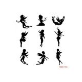 Peri Temalı Stencil (Şablon) 25X25 Cm